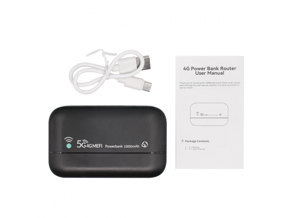 Yeacomm Power Bank 4G WiFi Router 10000mAh Pocket Mobile Router With ...